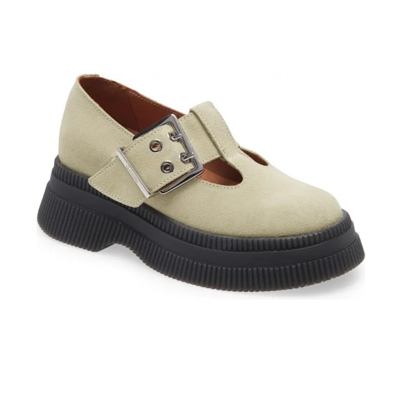 Ganni Shoes - Ganni creeper mary jane loafer platform